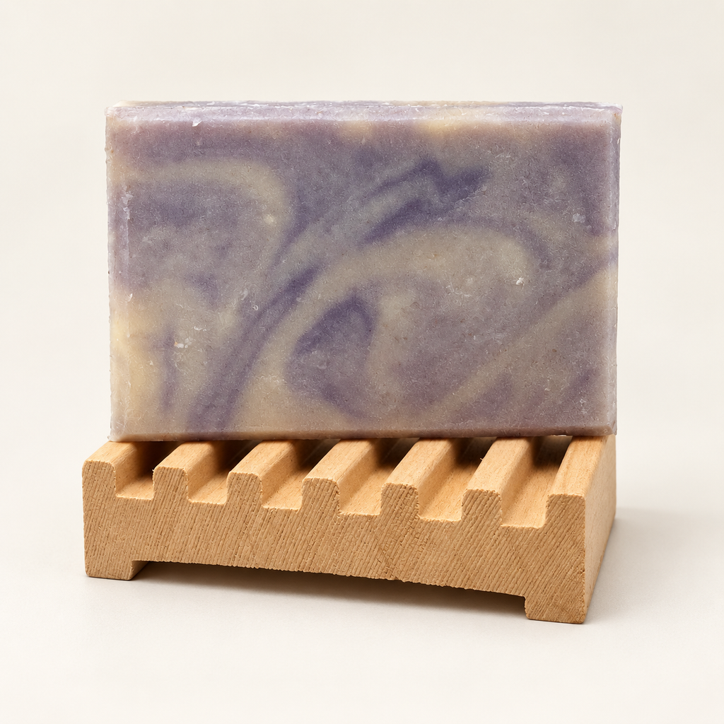 Mini Battlement - Alder Wood Soap Dish