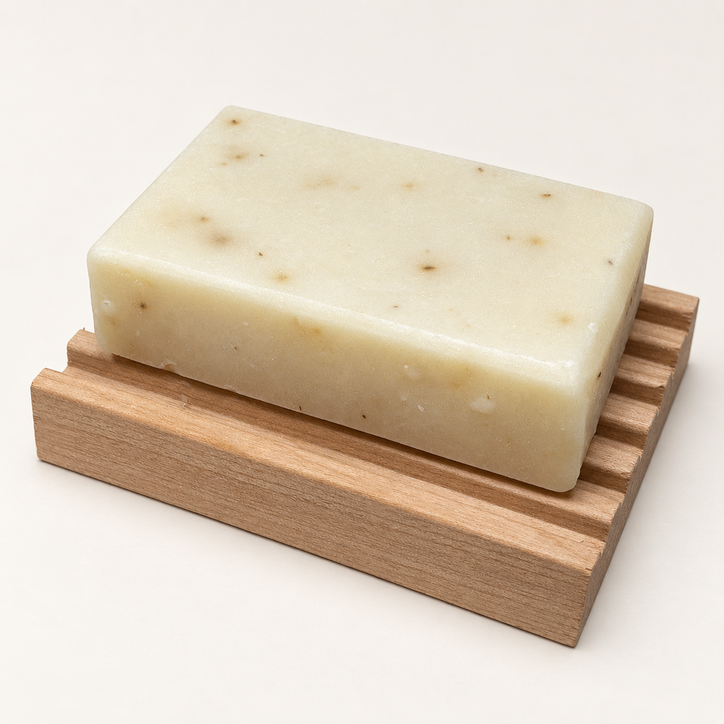Battlement Alder Wood Soap Dish