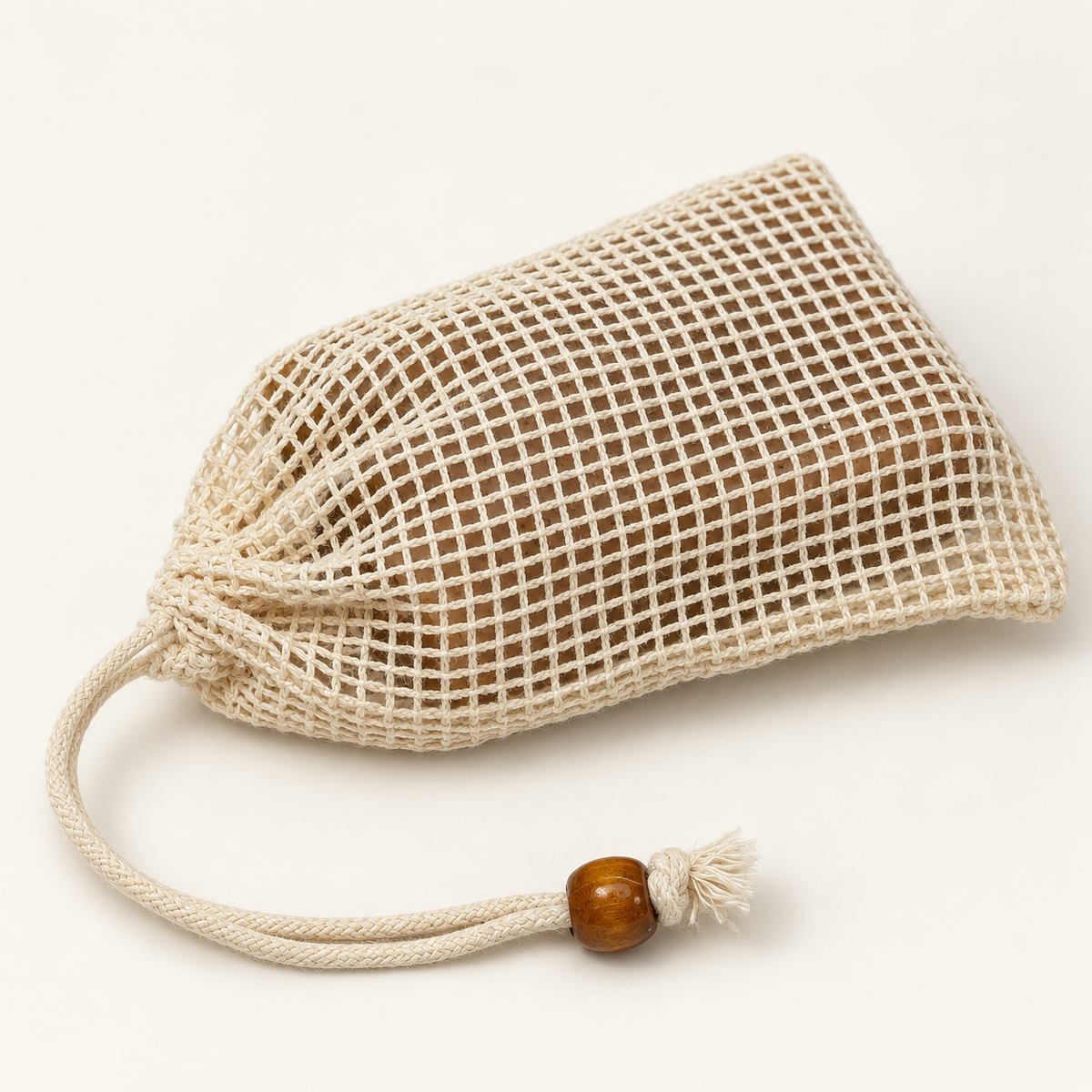 Cotton Soap Saver Pouch