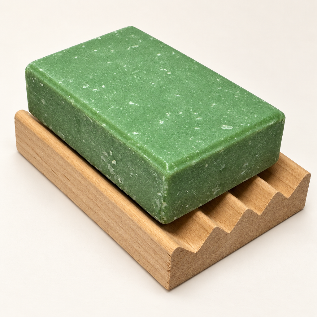 Alder Wood Boardwalk Soap Dish